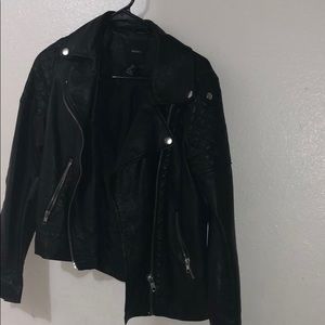 Forever 21 Black faux leather jacket